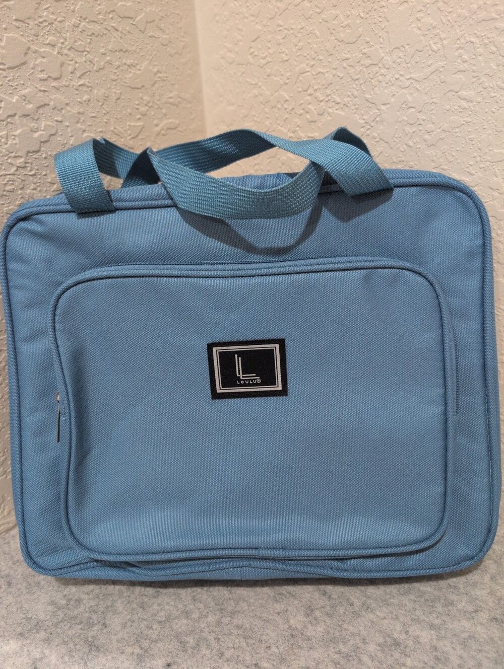 New Loulu Hanging Toiletry Bag Travel Organization Luggage Blue 12 x 10 x 3